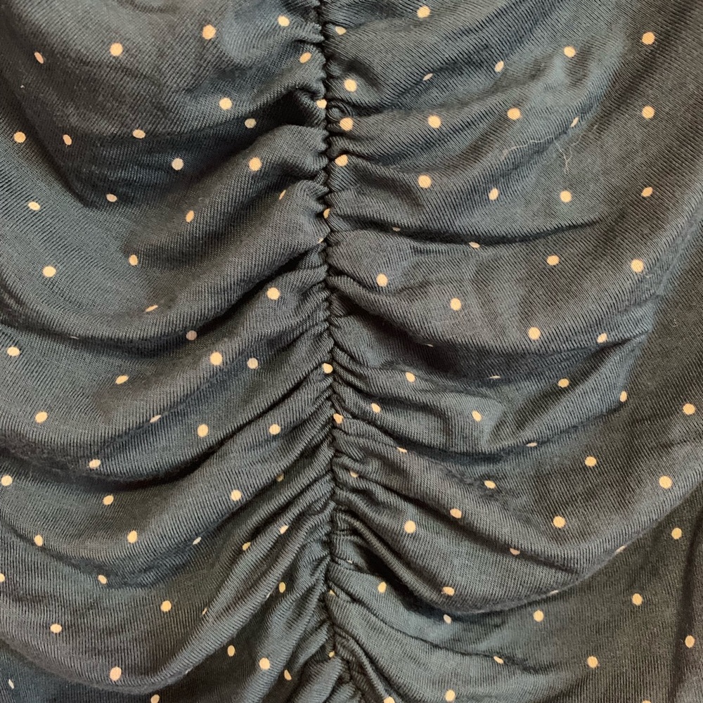 Free People what a babe bell sleeves polka dot top - Picture 5 of 6
